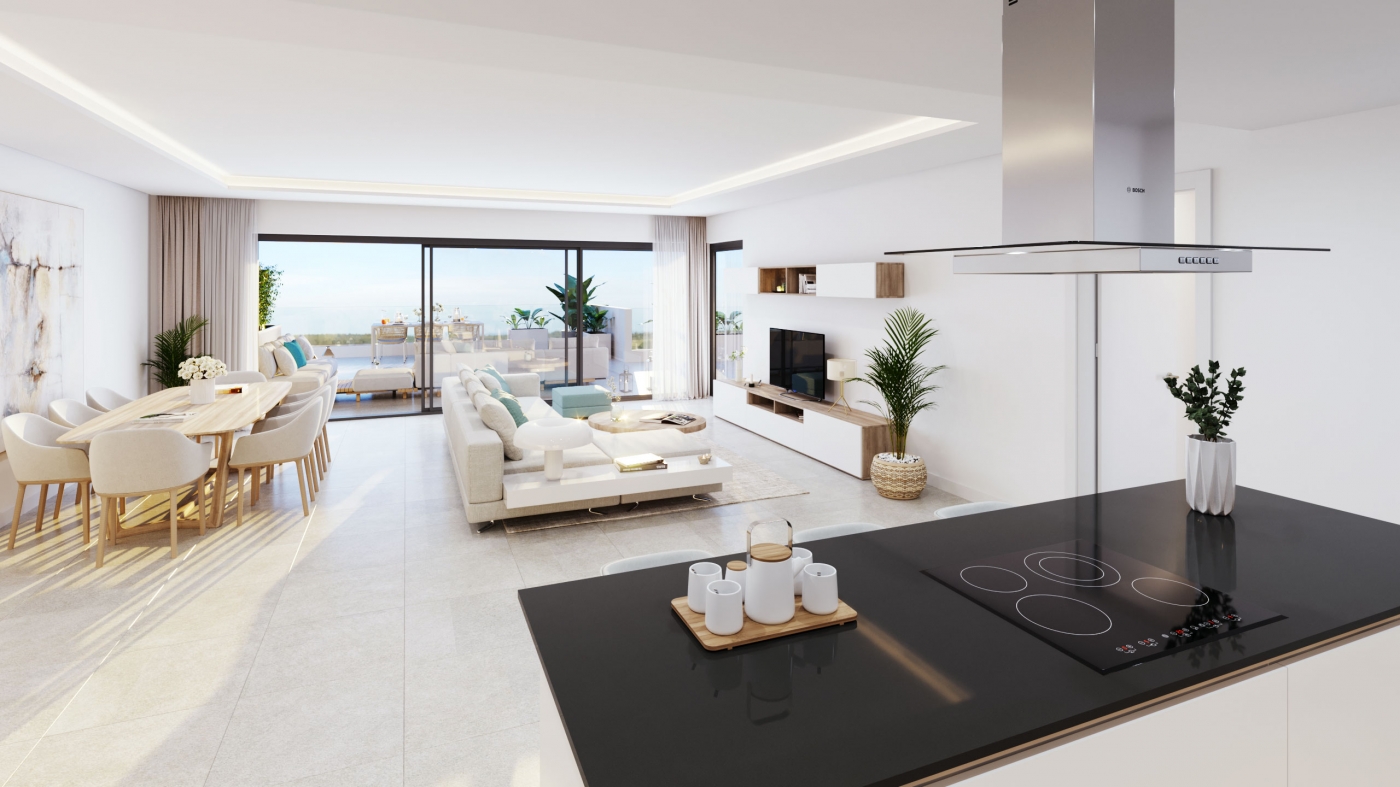 Piso de 3 Dormitorios y 2 Baños en venta en Estepona