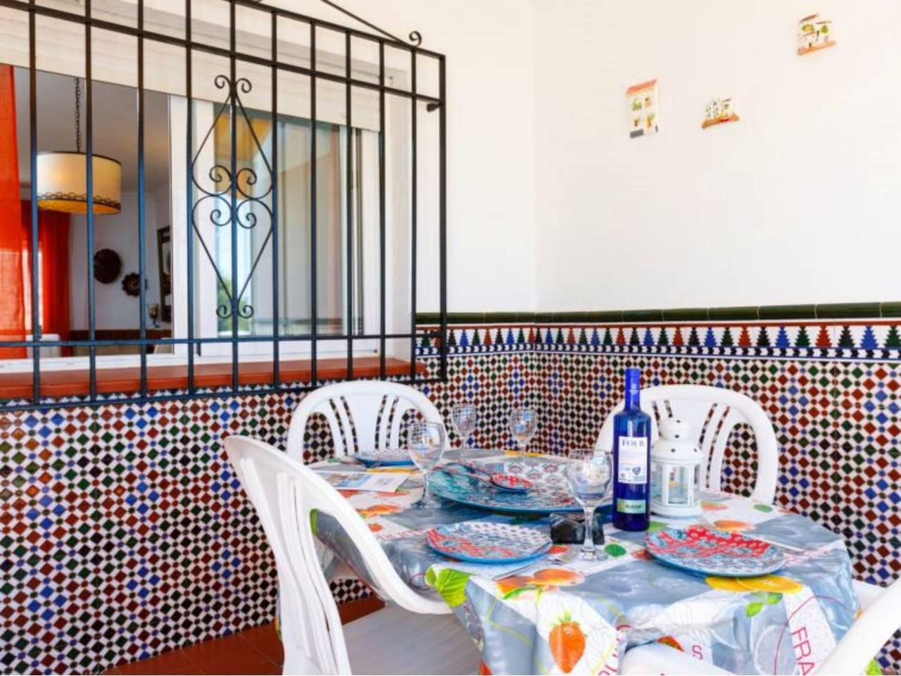 Casa Adosada de 3 Dormitorios en alquiler vacacional en Nerja
