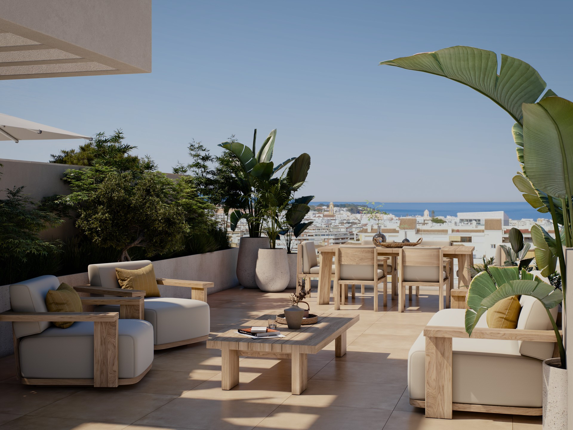 Ático de 3 Dormitorios en venta en Estepona