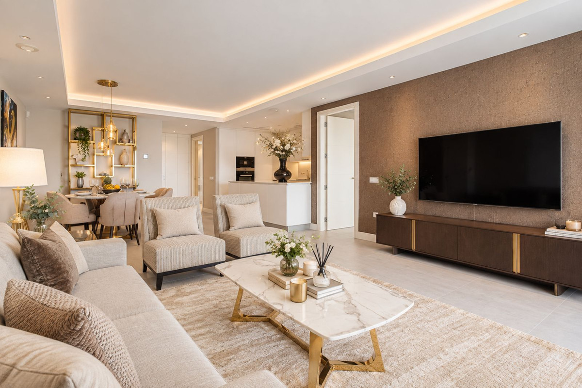 Piso de 2 Dormitorios en alquiler en Nueva Andalucía, Marbella