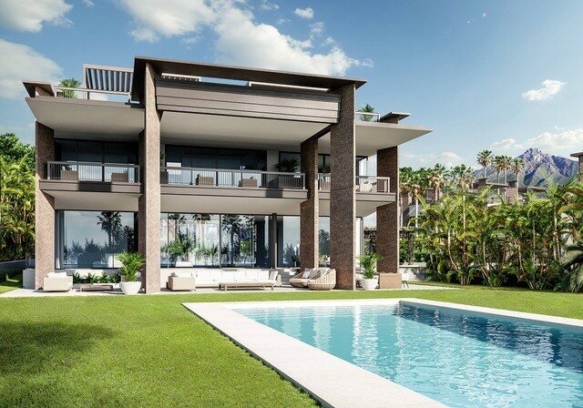 6 спални, 5 бани - Вила за продажба в Puerto Banus, Marbella