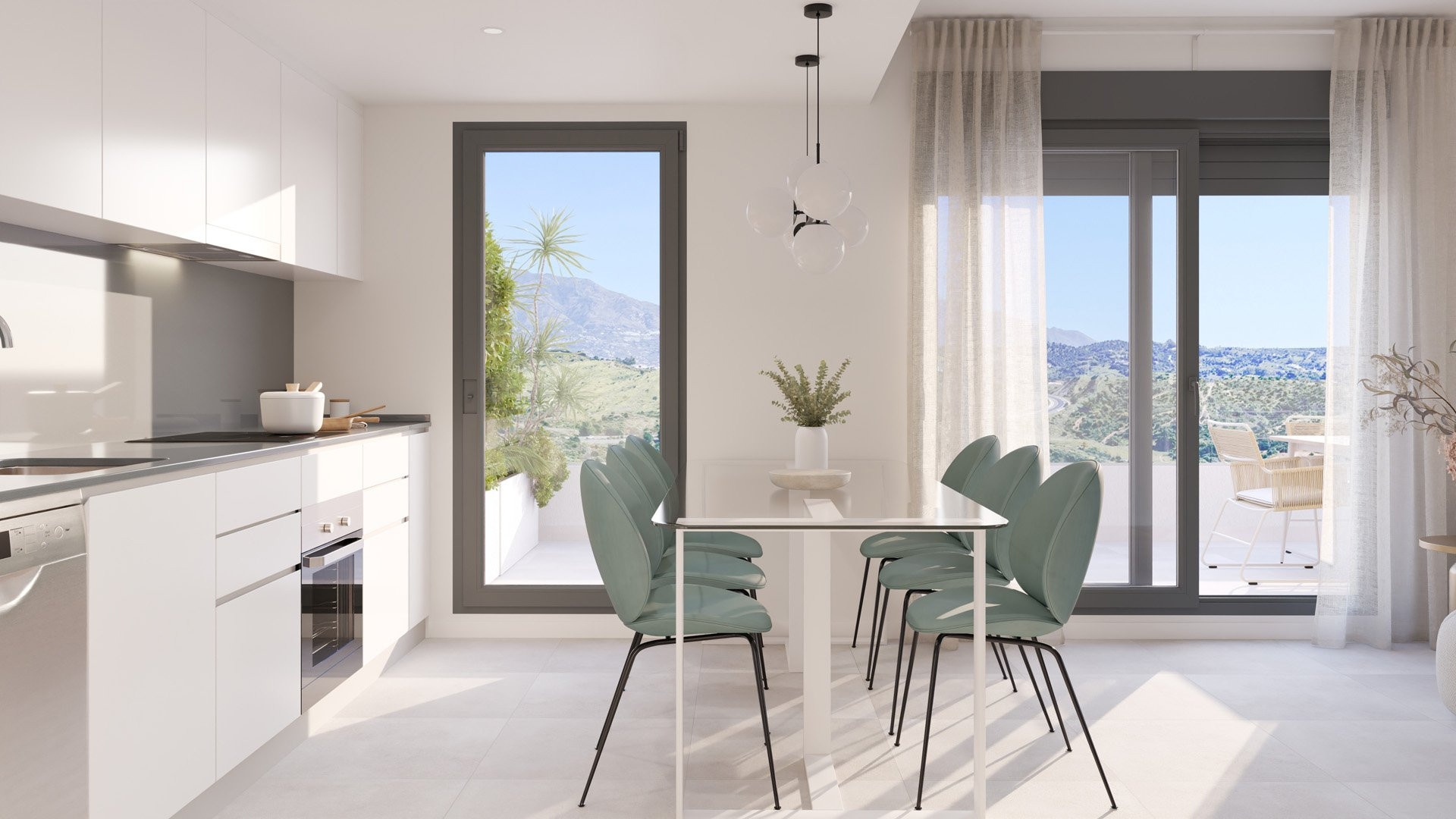 Piso de 2 Dormitorios en venta en La Cala de Mijas