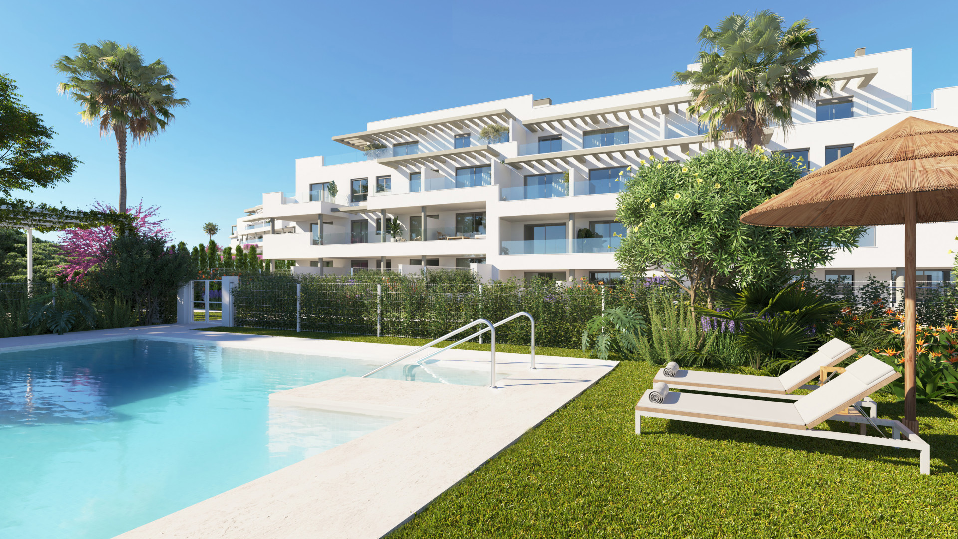 Piso de 2 Dormitorios y 2 Baños en venta en Mijas