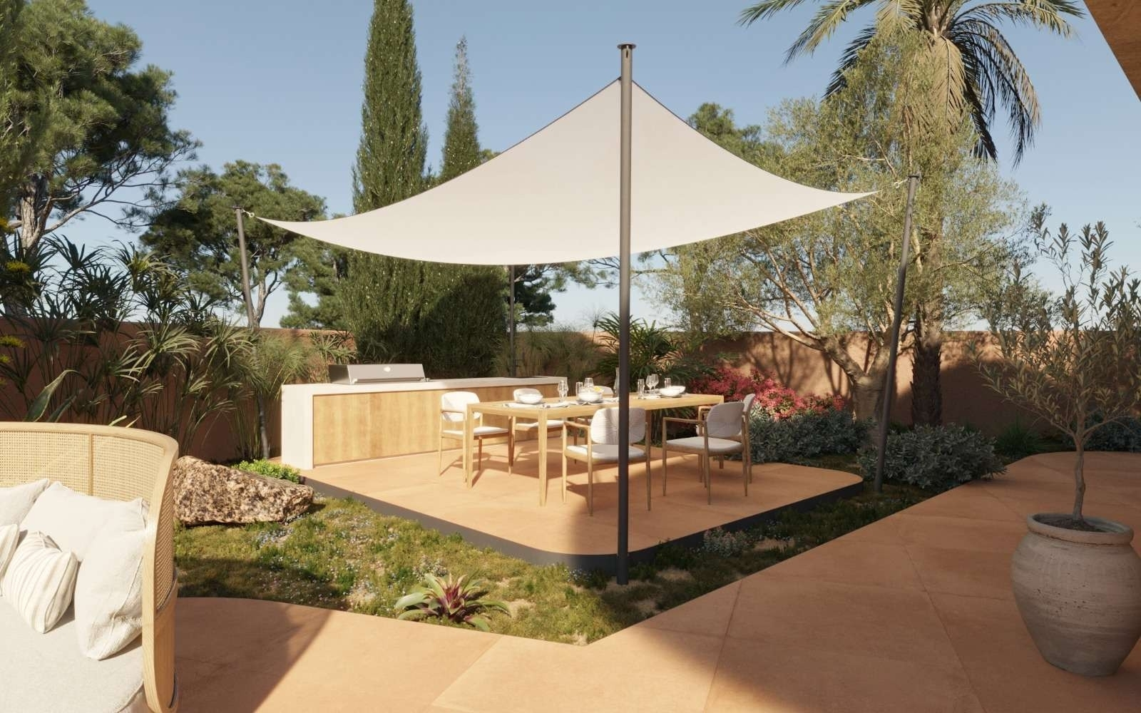 4 кровать 4 ванна Вилла для продажи в La Marina, Elche