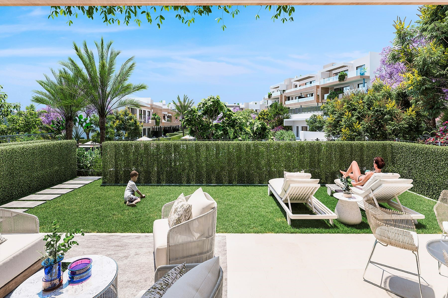 2 кровать 2 ванна Квартира для продажи в Benahavis