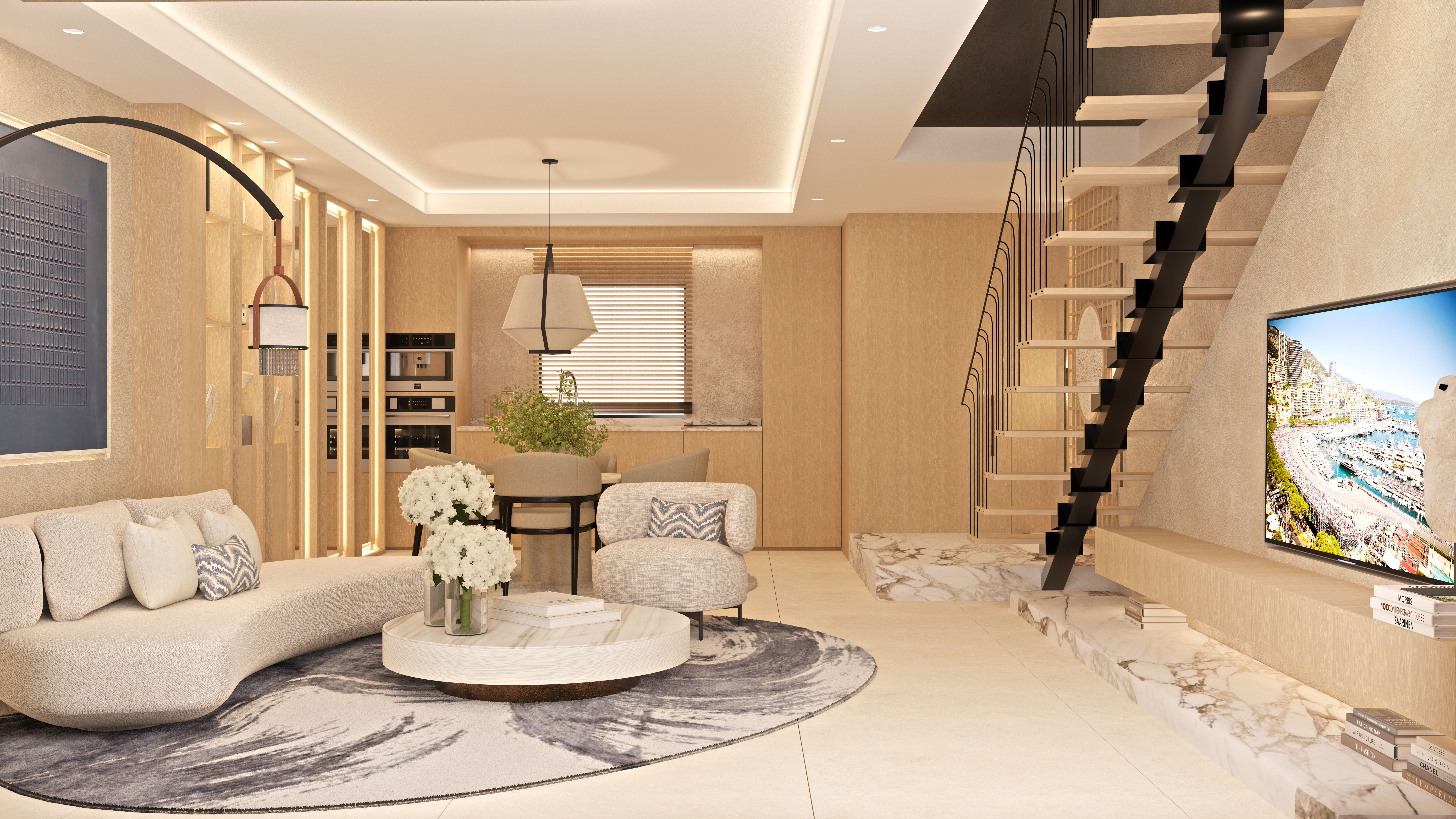 3 спални, 3 бани - Редова къща за продажба в Marbella Golden Mile