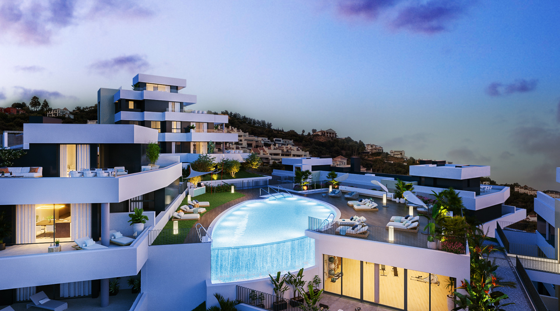 Piso de 2 Dormitorios en venta en Los Monteros, Marbella