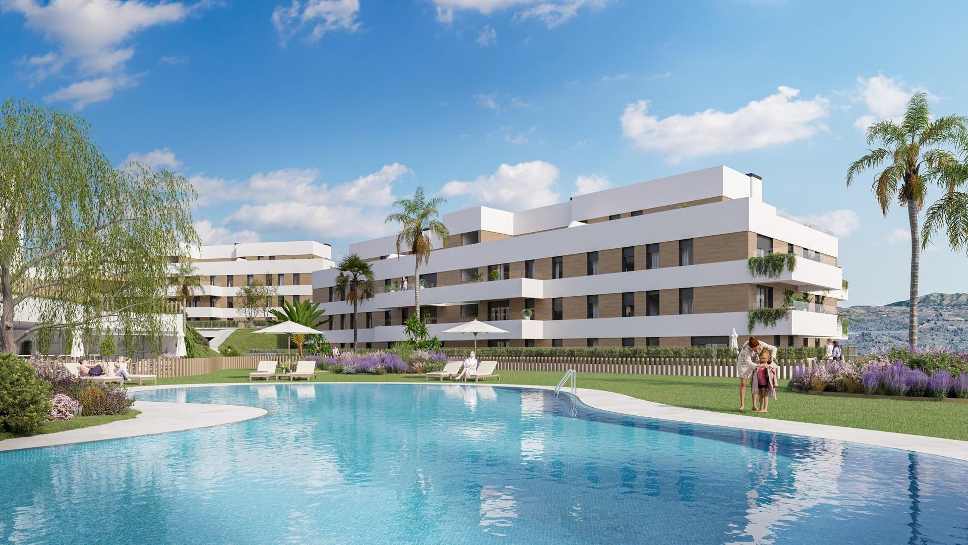Piso de 2 Dormitorios en venta en La Cala de Mijas