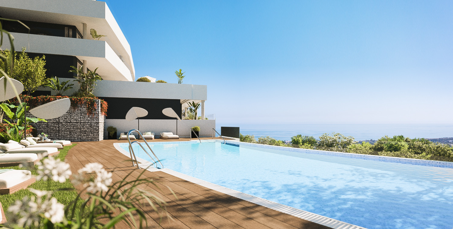 Piso de 2 Dormitorios en venta en Los Monteros, Marbella
