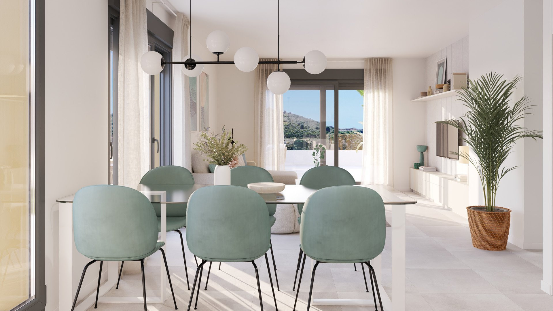 Piso de 2 Dormitorios en venta en La Cala de Mijas