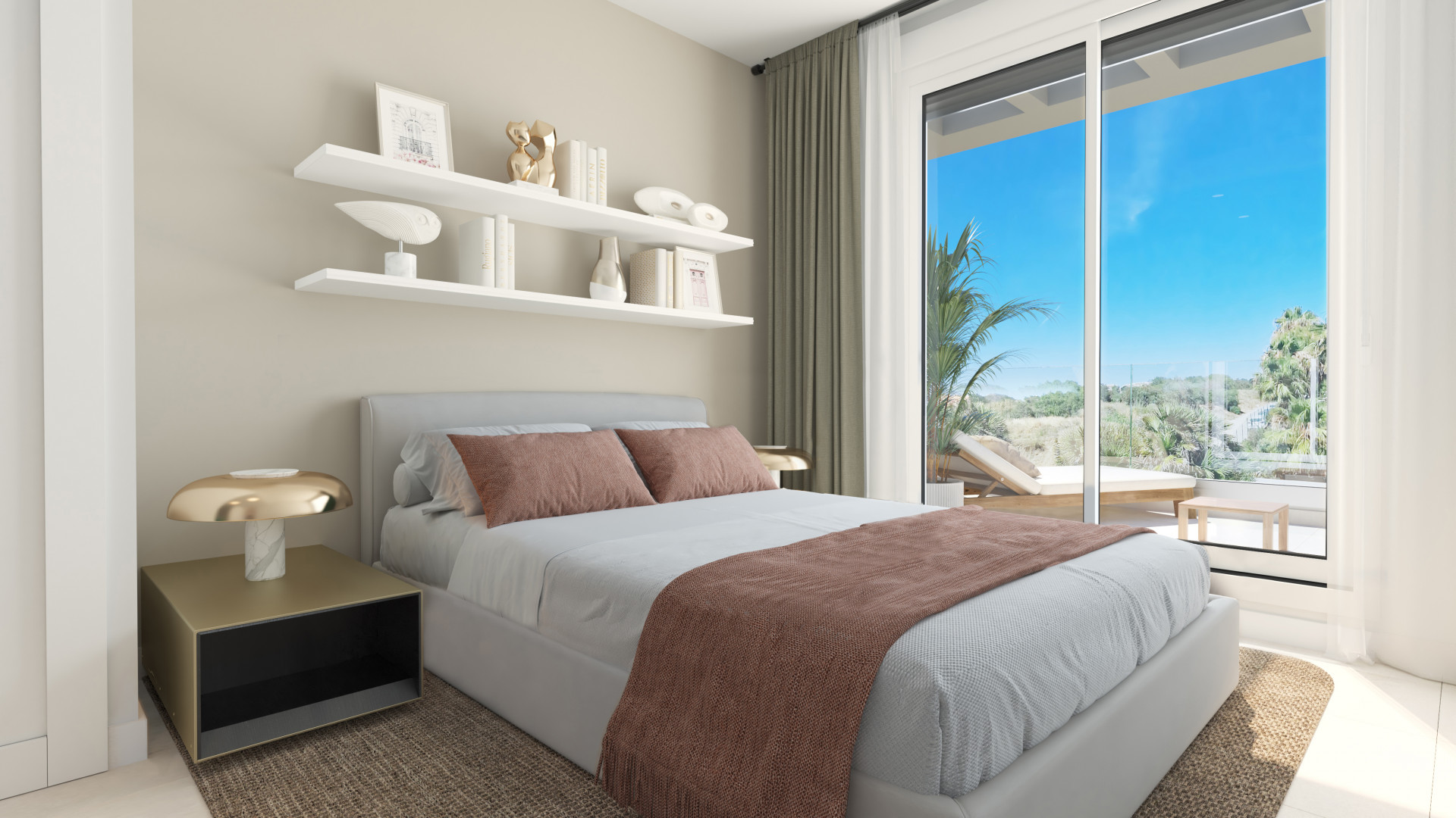 Piso de 3 Dormitorios en venta en Mijas