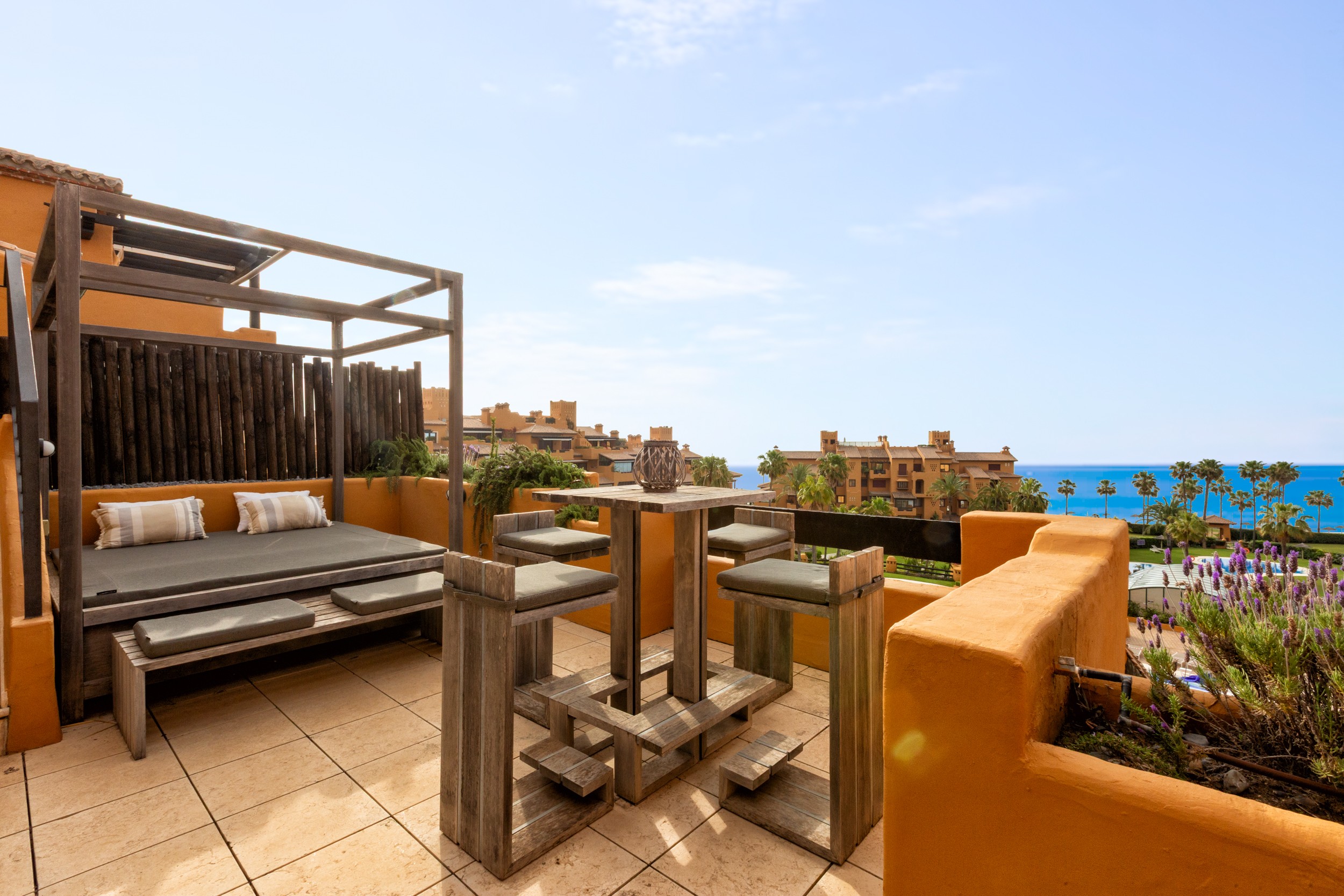4 кровать 4 ванна Пентхаус для продажи в New Golden Mile, Estepona