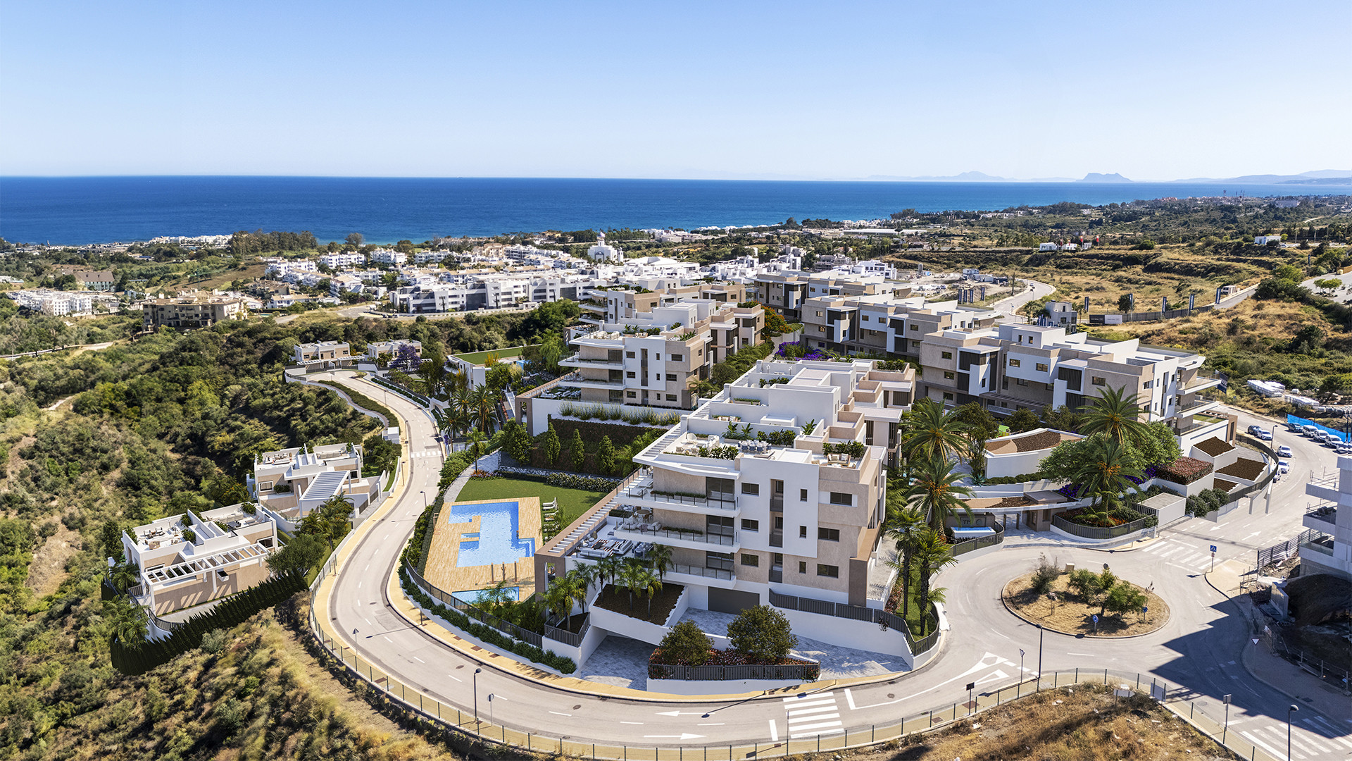 2 кровать Квартира для продажи в Estepona