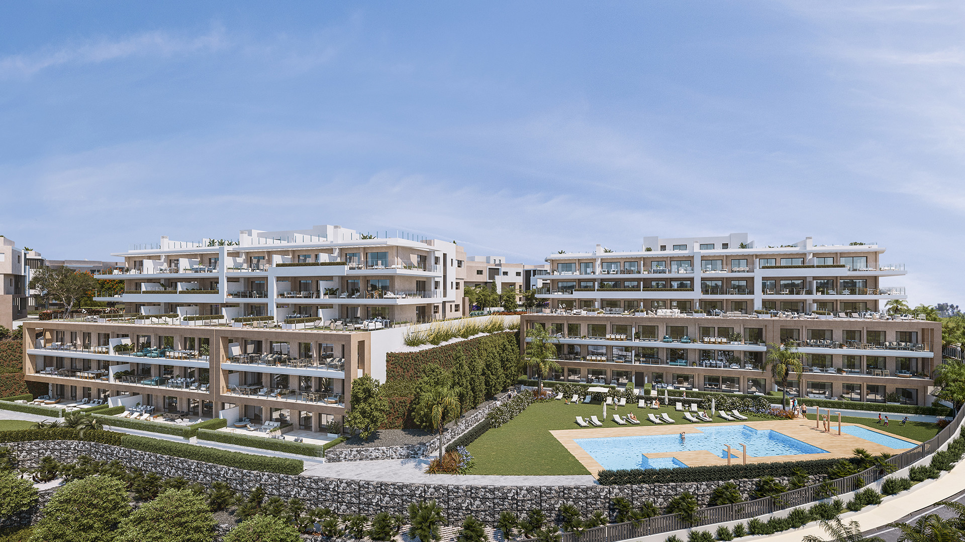 2 кровать Квартира для продажи в Estepona