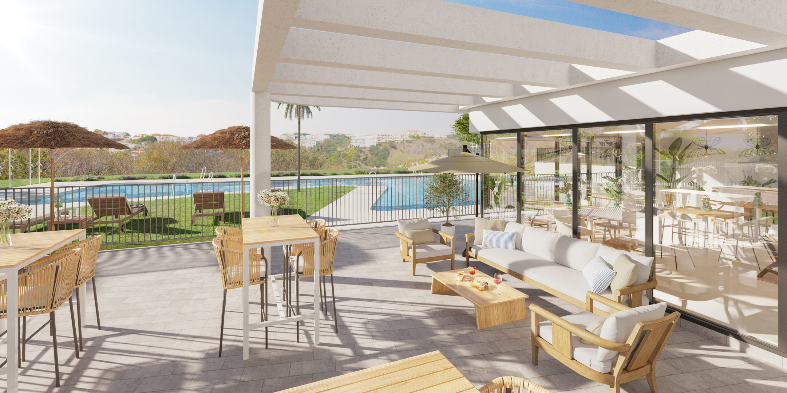 2 Slaapk., 2 Badk. - Appartement te koop in Las Lagunas de Mijas