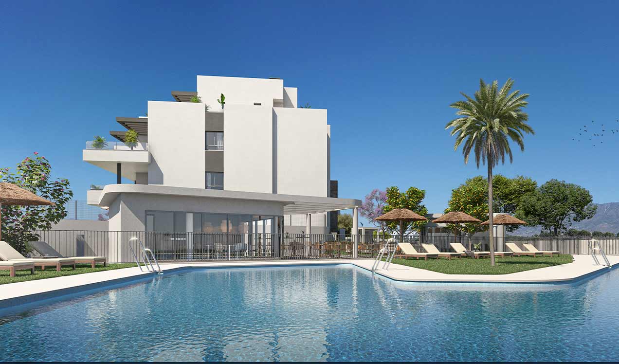 2 Slaapk., 2 Badk. - Appartement te koop in Las Lagunas de Mijas