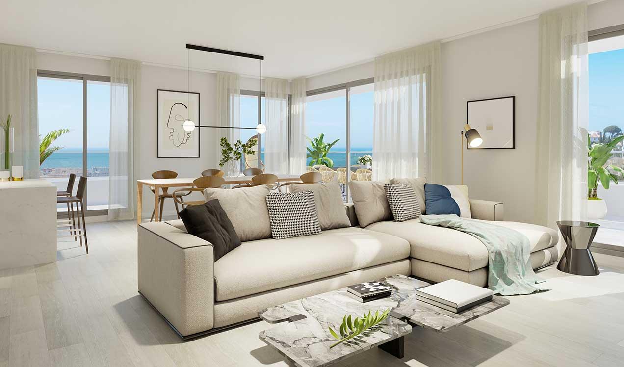 3 кровать 2 ванна Квартира для продажи в Las Lagunas de Mijas