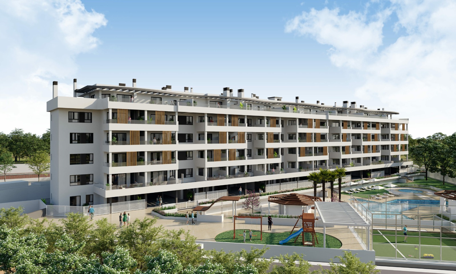 3 спални, 2 бани - Апартамент за продажба в Los Alamos, Torremolinos