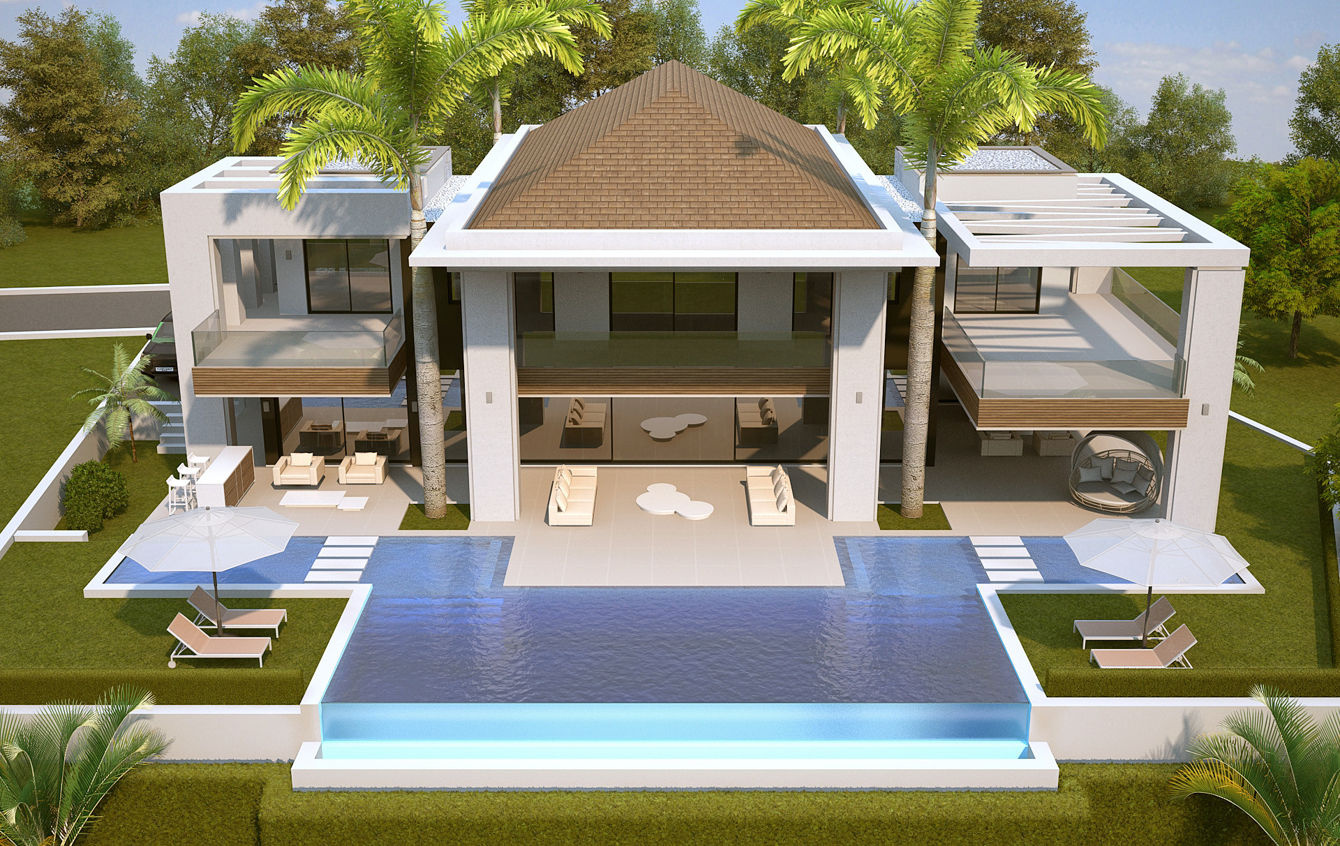 6 Bed, 7 Bath - Villa for Sale in Los Flamingos, Benahavis