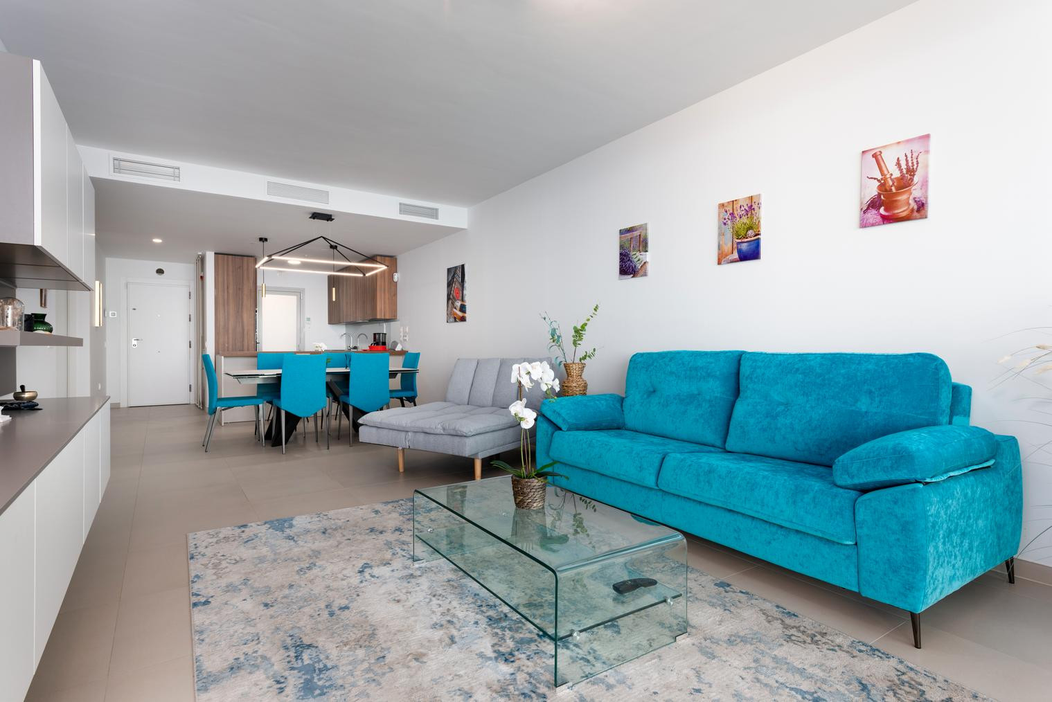 3 кровать Квартира курортная аренда в Benalmadena Costa