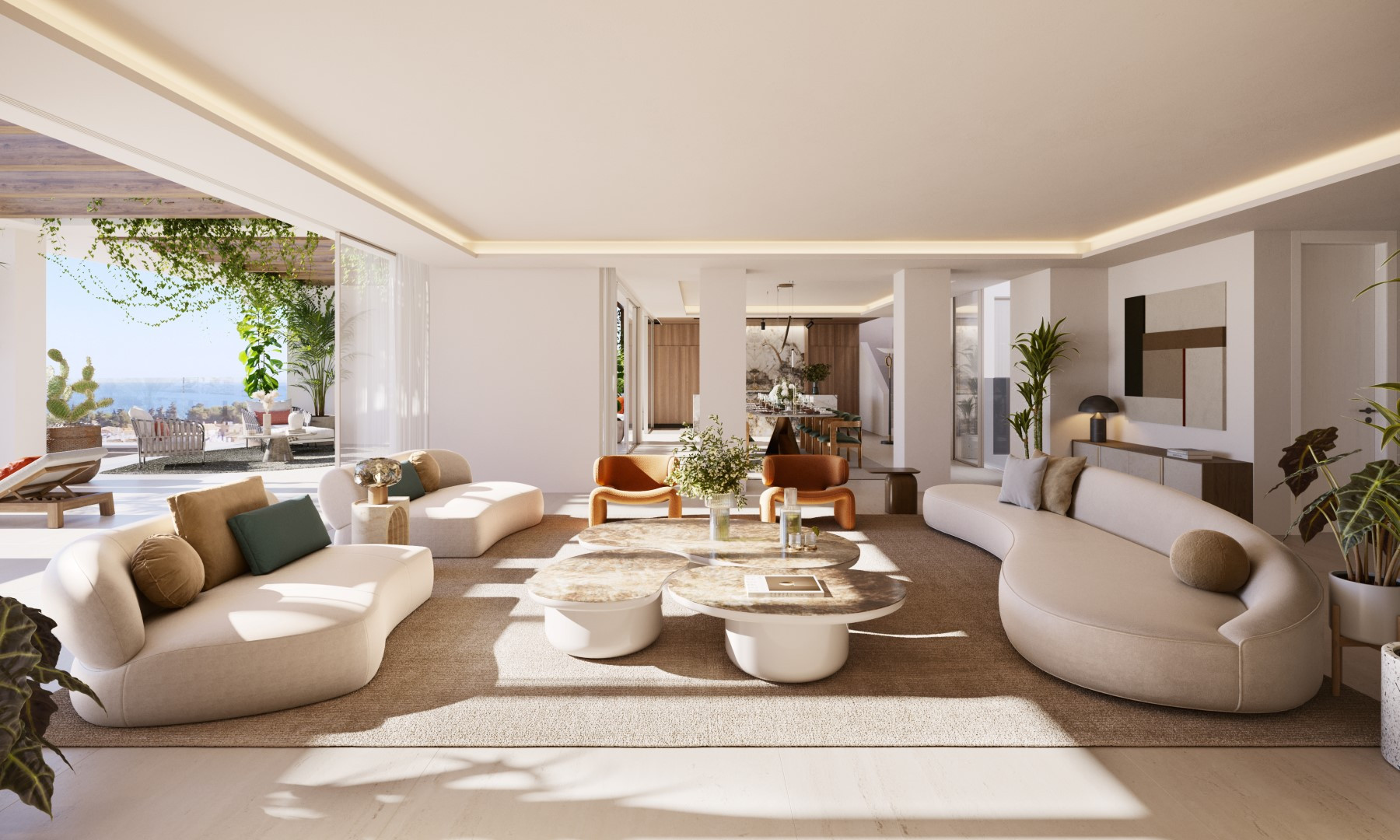 Ático de 4 Dormitorios y 4 Baños en venta en Milla de Oro, Marbella