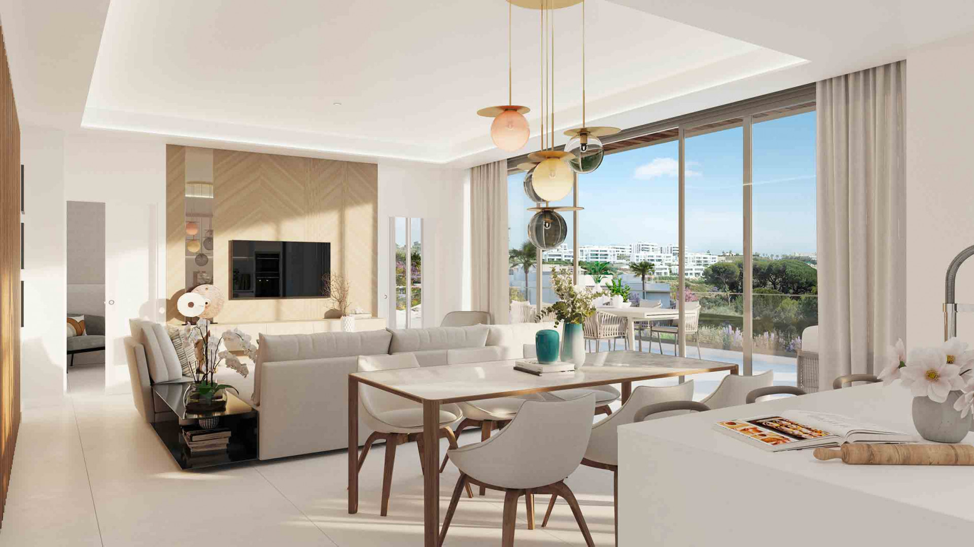 3 спални, 3 бани - Апартамент за продажба в Los Monteros, Marbella