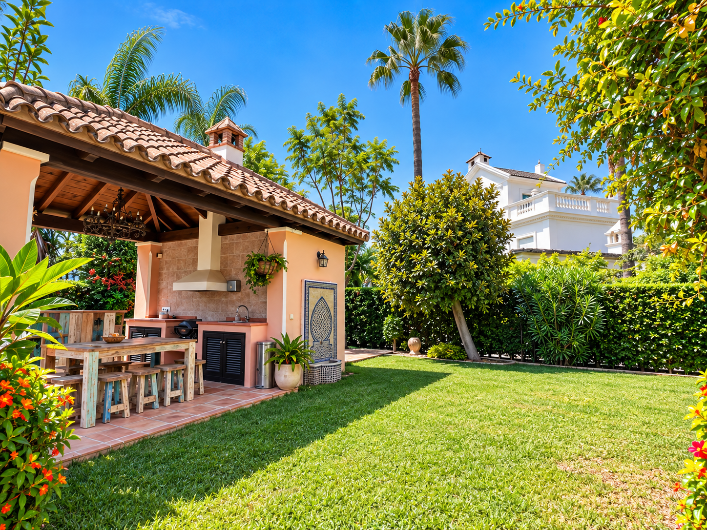 Casa de 5 Dormitorios y 7 Baños en alquiler en Bahía de Marbella