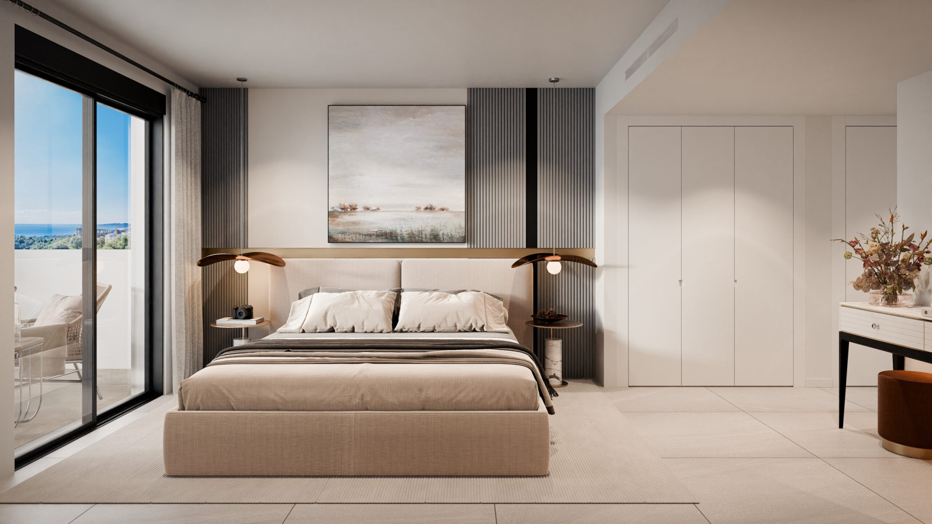 Piso de 3 Dormitorios en venta en Los Monteros, Marbella