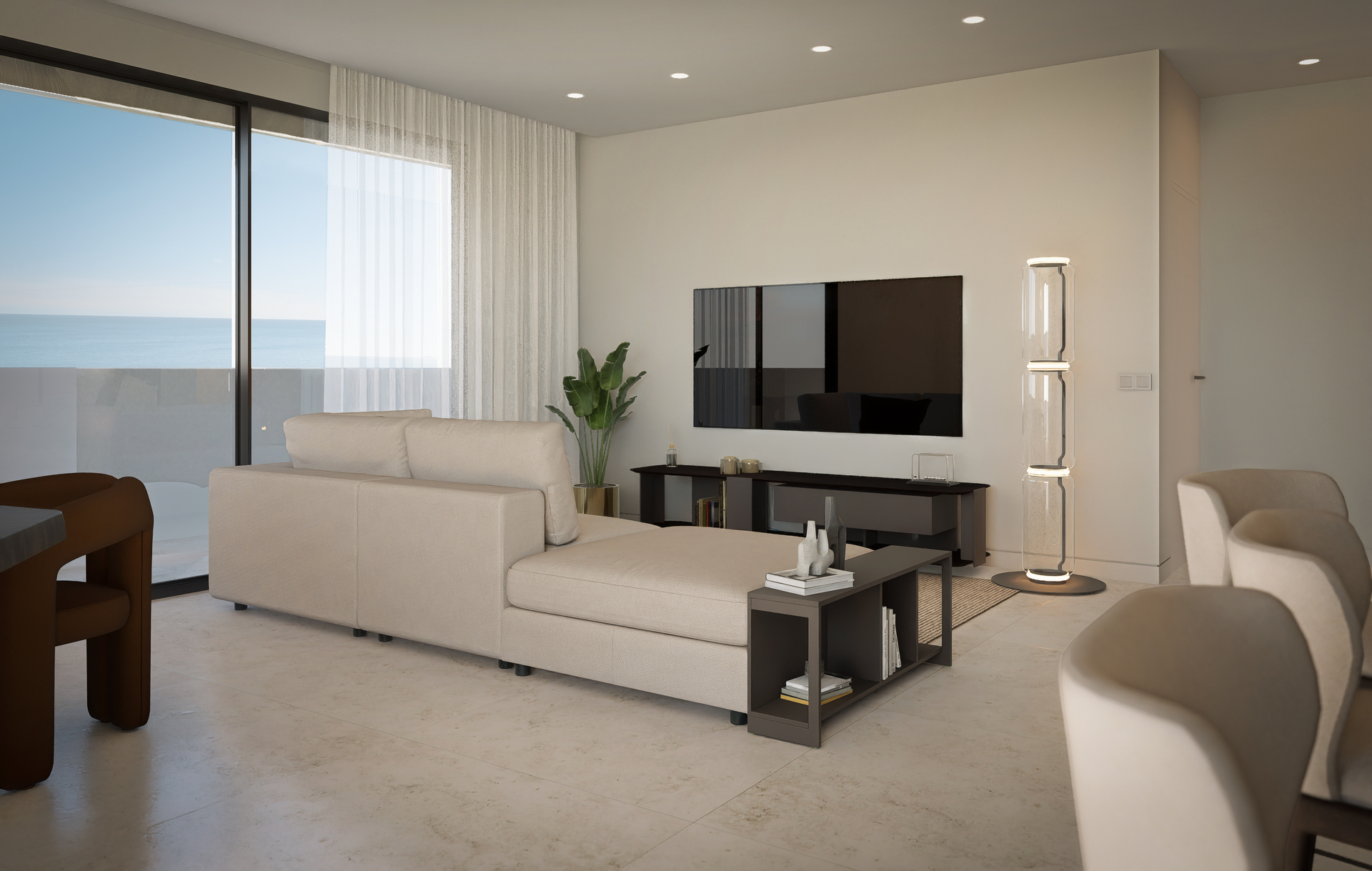 2 кровать Квартира для продажи в Calpe