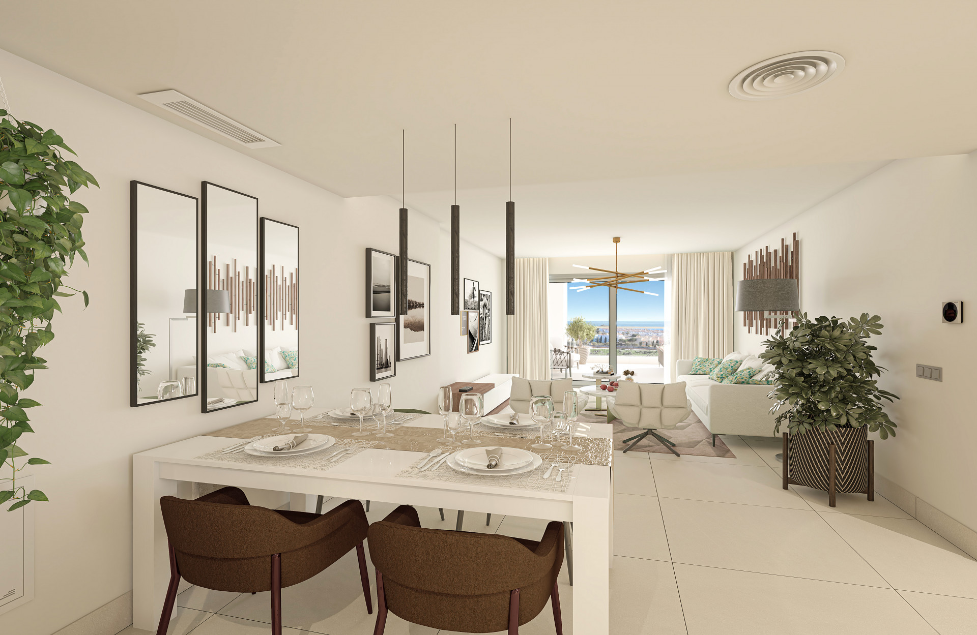 Piso de 2 Dormitorios y 2 Baños en venta en Manilva