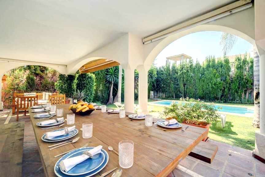 Casa de 6 Dormitorios y 6 Baños en alquiler vacacional en Marbella Centro