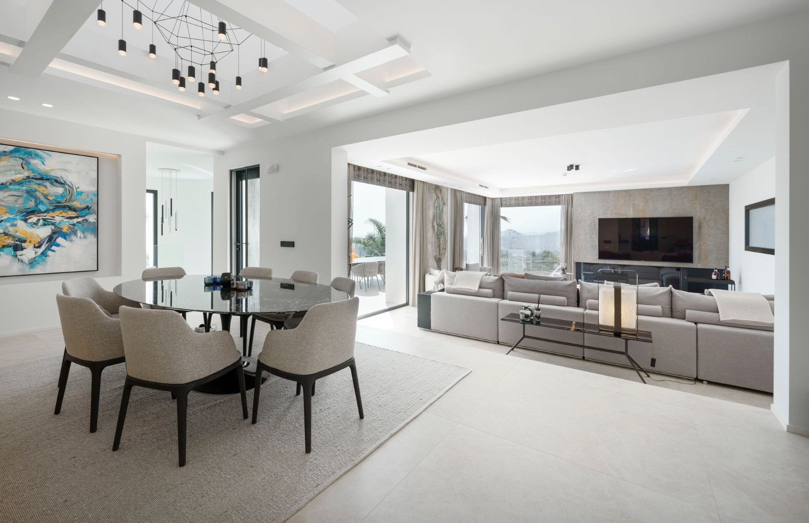 Casa de 4 Dormitorios en alquiler vacacional en El Rosario, Marbella