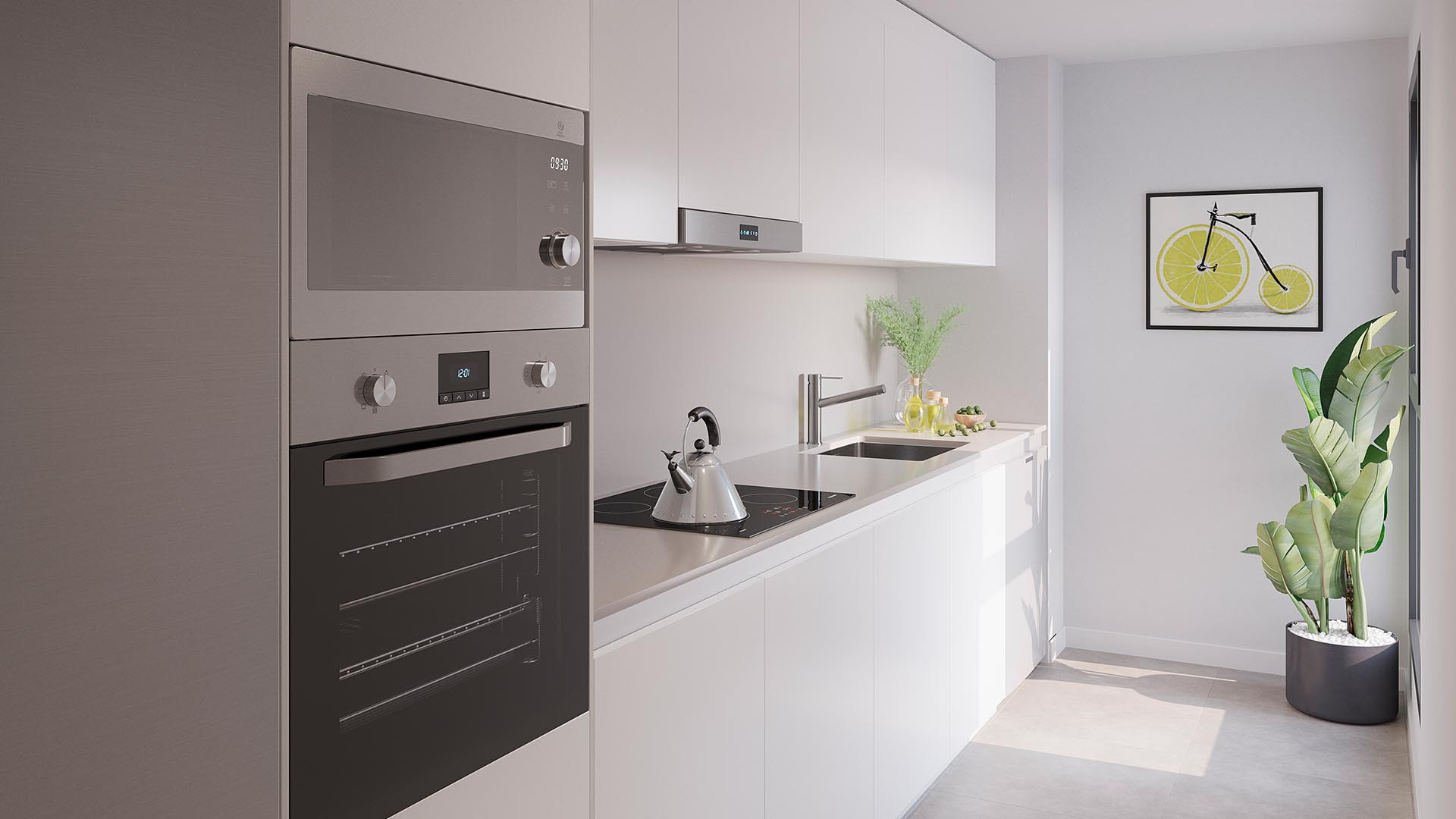 3 кровать Квартира для продажи в Mijas