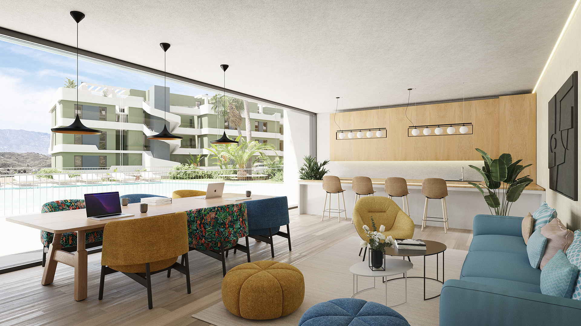 Piso de 3 Dormitorios en venta en Mijas