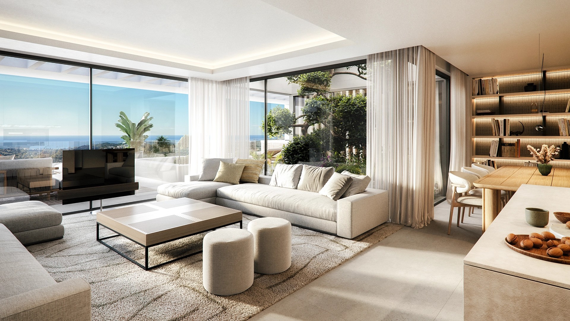 3 спални - Апартамент за продажба в New Golden Mile, Estepona