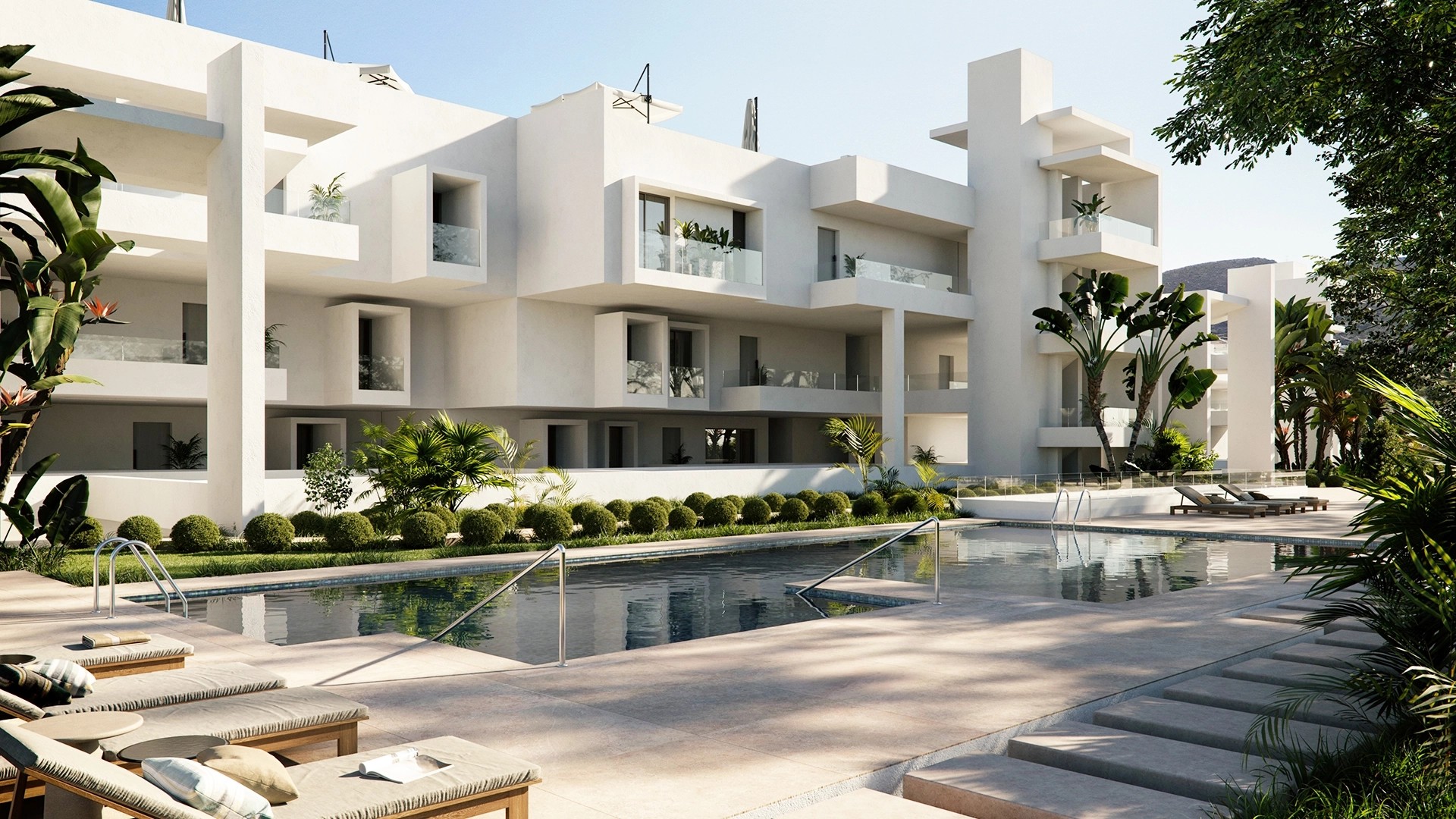3 спални - Апартамент за продажба в New Golden Mile, Estepona