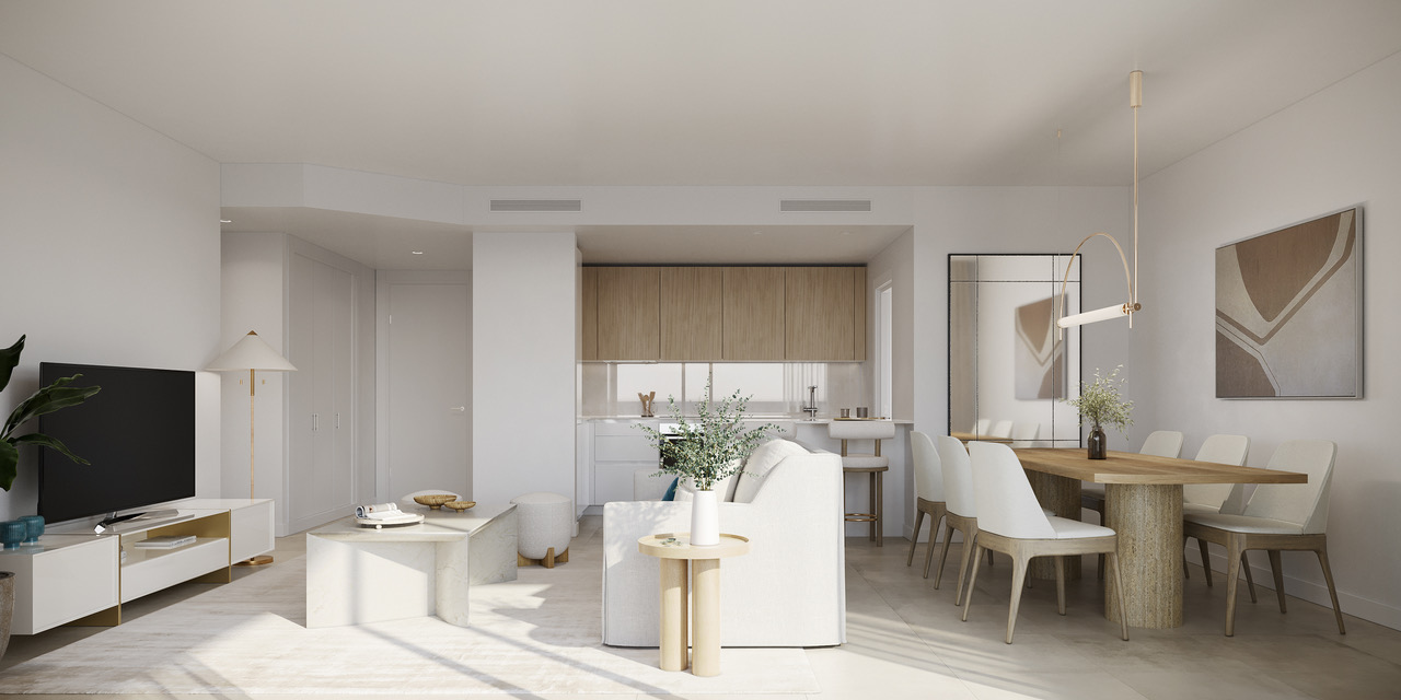 Piso de 2 Dormitorios en venta en Nueva Milla de Oro, Estepona