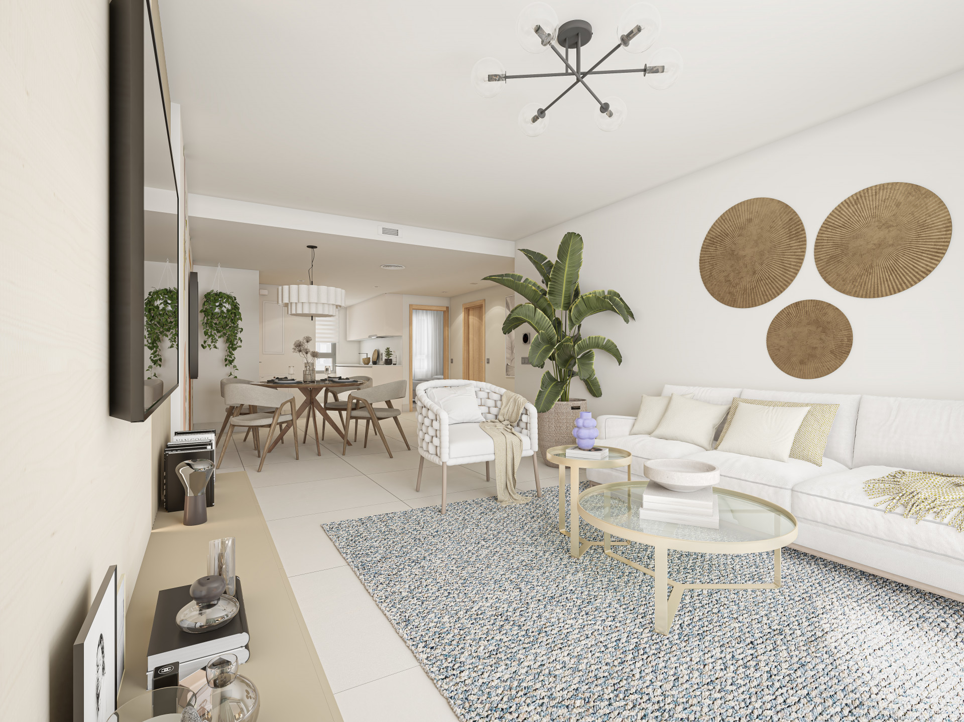 Piso de 3 Dormitorios en venta en Manilva