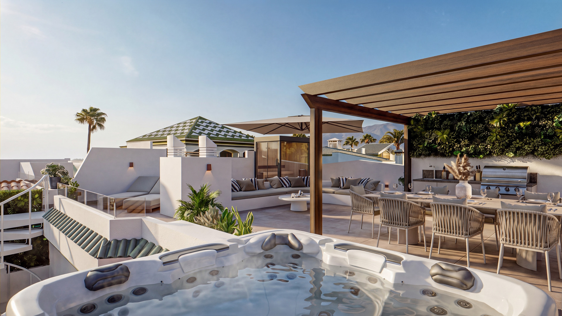 Ático de 3 Dormitorios y 3 Baños en venta en Nueva Milla de Oro, Estepona