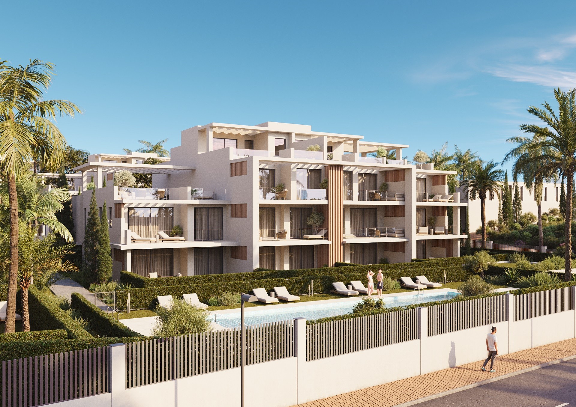 Ático de 3 Dormitorios en venta en Nueva Milla de Oro, Estepona