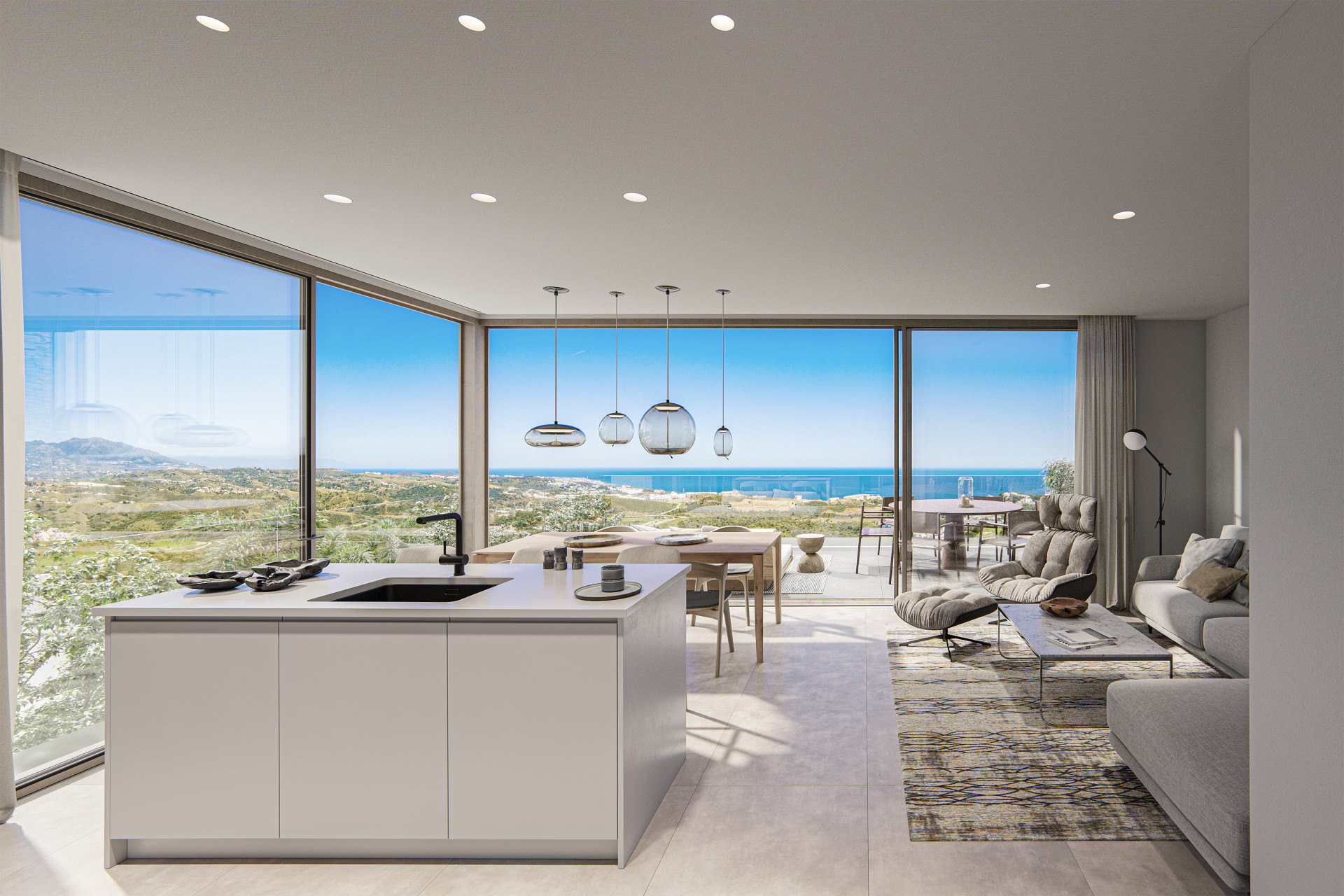 3 спални, 2 бани - Пентхаус за продажба в La Cala de Mijas