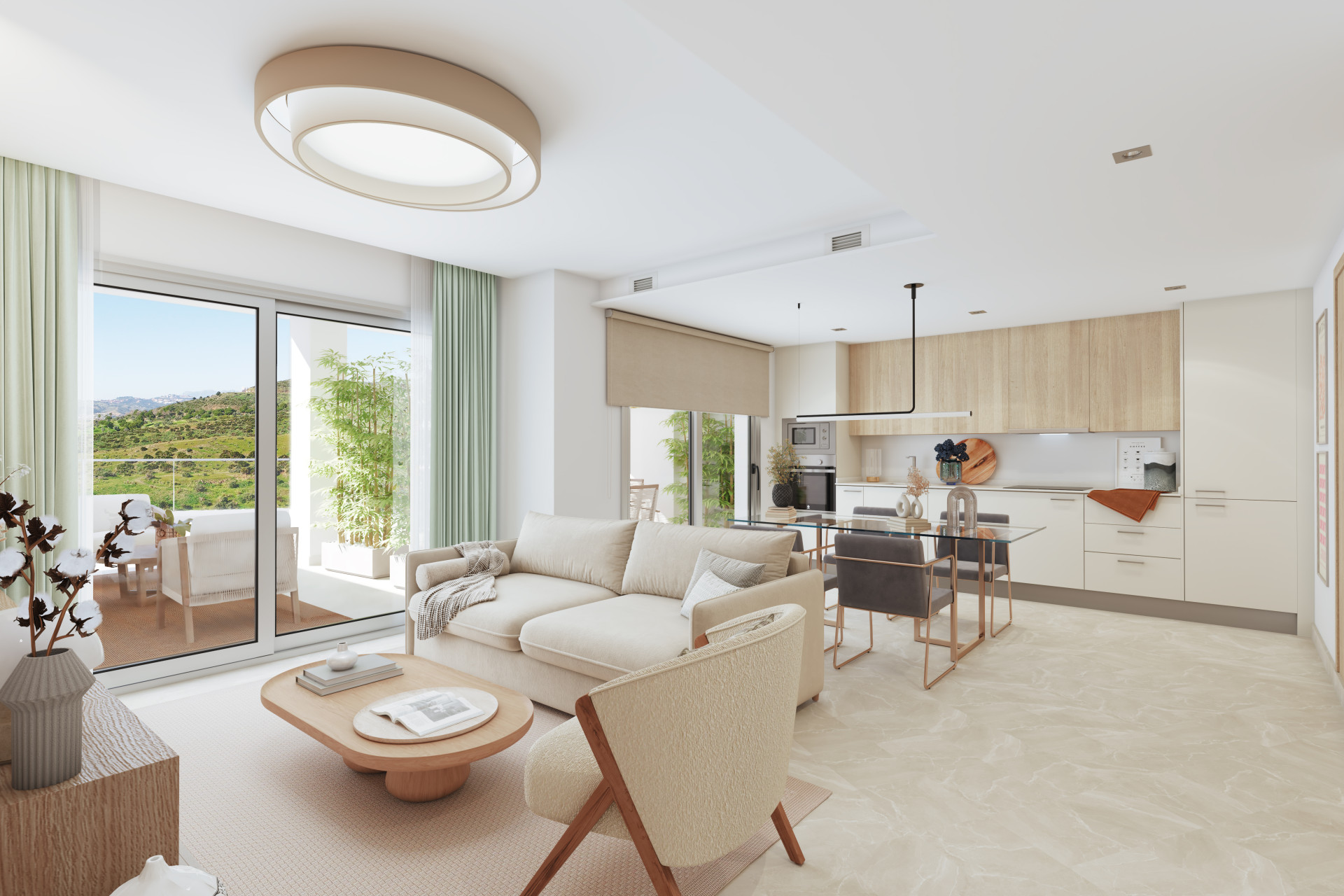 Piso de 2 Dormitorios y 2 Baños en venta en Mijas