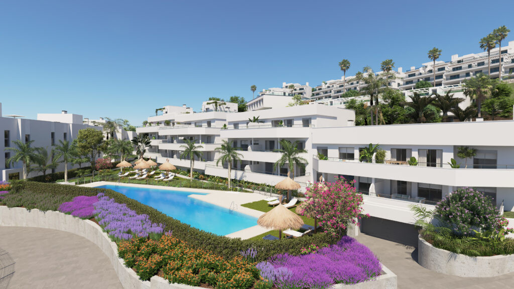 Piso de 3 Dormitorios en venta en Cancelada, Estepona