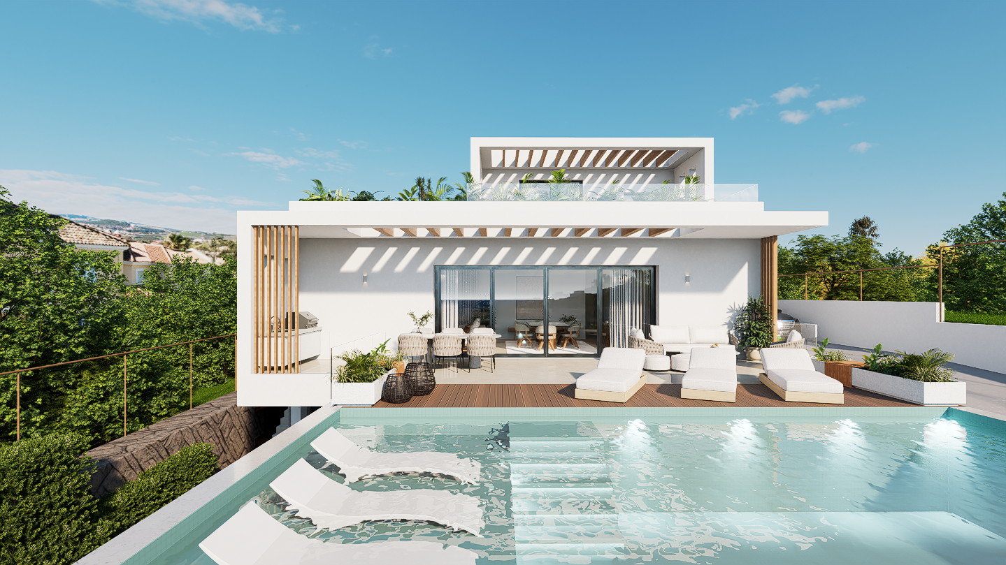 5 кровать Вилла для продажи в Marbella
