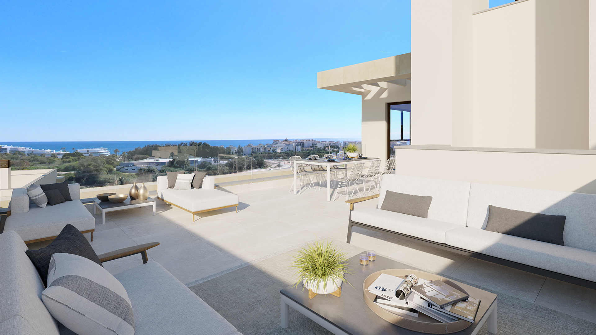Piso de 3 Dormitorios y 2 Baños en venta en Estepona