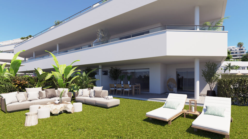 Piso de 3 Dormitorios en venta en Cancelada, Estepona