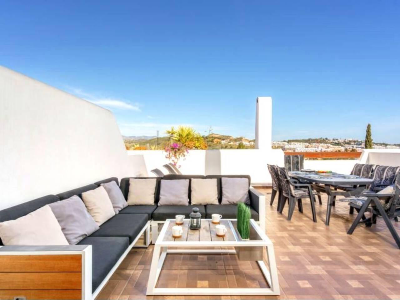 Casa Adosada de 3 Dormitorios en alquiler vacacional en Mijas Pueblo