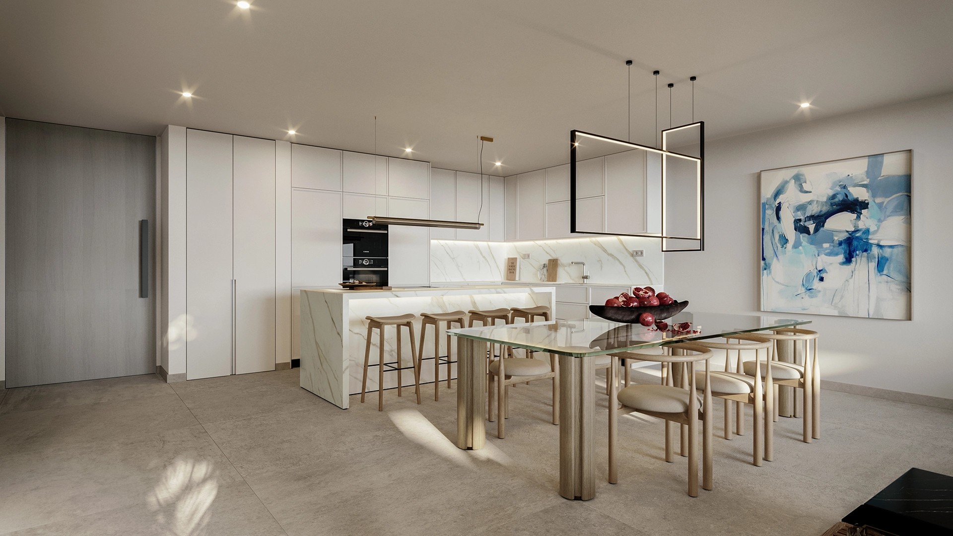 3 спални - Апартамент за продажба в New Golden Mile, Estepona