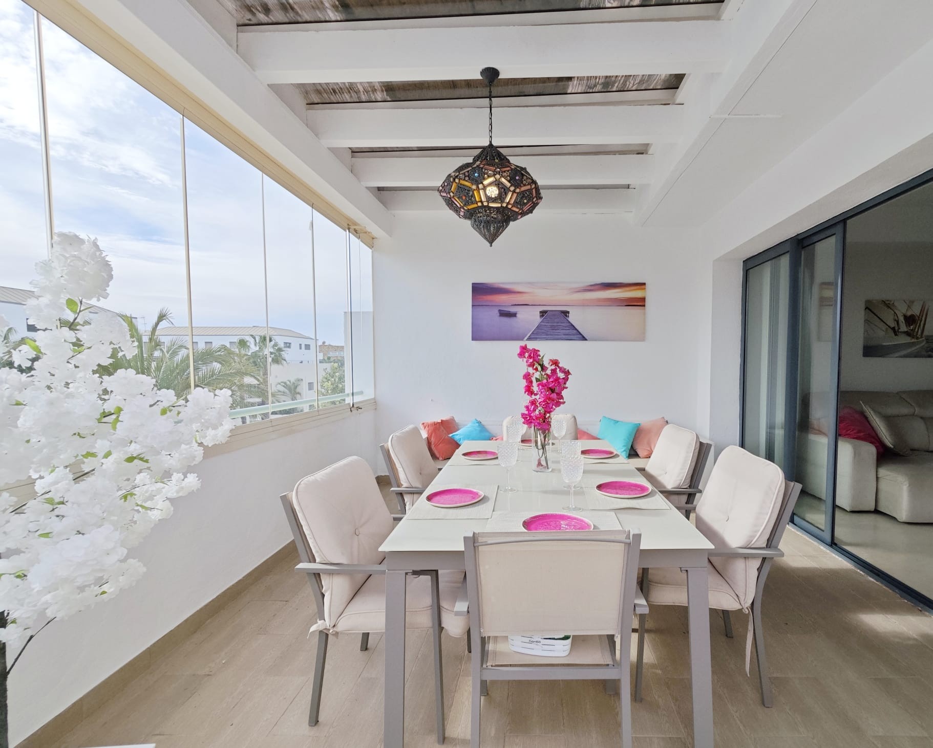 Ático de 3 Dormitorios y 3 Baños en alquiler vacacional en El puerto de Sotogrande