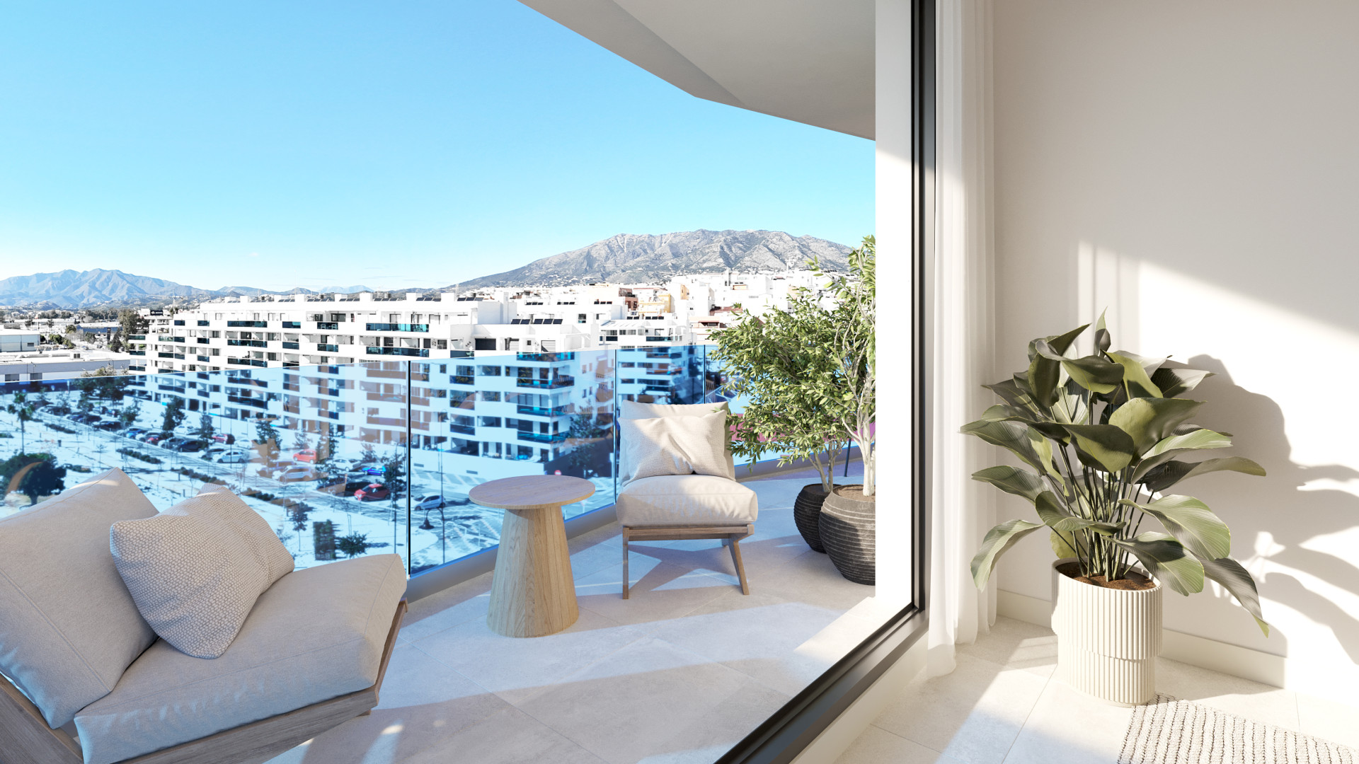 Piso de 1 Dormitorio en venta en Las Lagunas de Mijas
